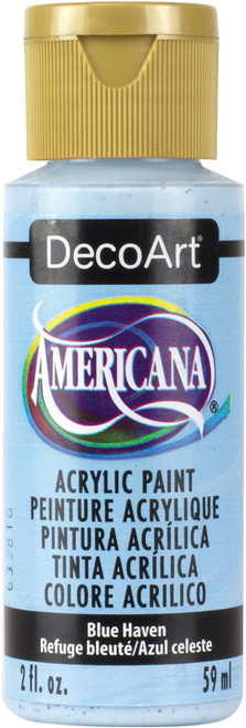 6 Pack - DecoArt Americana Acrylic Paint 2oz-Blue Haven - Opaque - DA-318 - 766218074515 6 Pack - DecoArt Americana Acrylic Paint 2oz-Blue Haven - Opaque - DA-318 - 766218074515