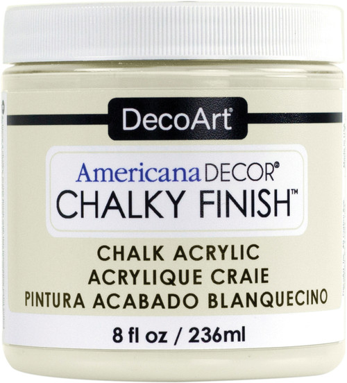 3 Pack - DecoArt Americana Chalky Finish Paint 8oz-Lace - ADC-02 - 766218072221