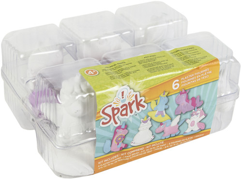 2 Pack - Colorbok Spark Plaster Value Pack-Unicorn - 74644C