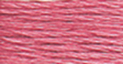 12 Pack - DMC Pearl Cotton Skein Size 5 27.3yd-Medium Rose - 115 5-899 - 077540035939
