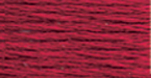12 Pack - DMC Pearl Cotton Skein Size 5 27.3yd-Garnet - 115 5-816 - 077540035618