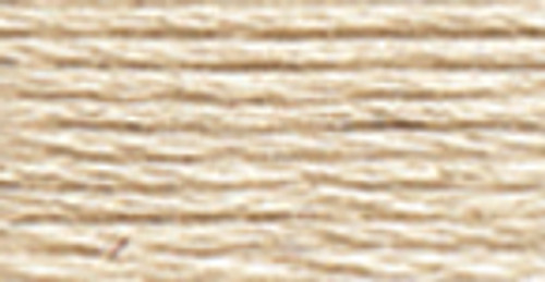 12 Pack - DMC Pearl Cotton Skein Size 5 27.3yd-Light Beige Grey - 115 5-822 - 077540035663