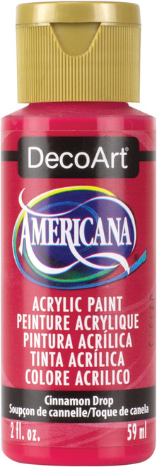 6 Pack - DecoArt Americana Acrylic Paint 2oz-Cinnamon Drop - Opaque - DA-308 - 766218064233
