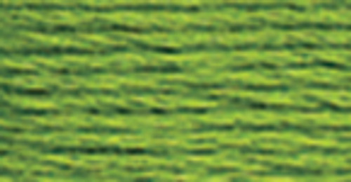 12 Pack - DMC Pearl Cotton Skein Size 5 27.3yd-Medium Parrot Green - 115 5-906 - 077540035984