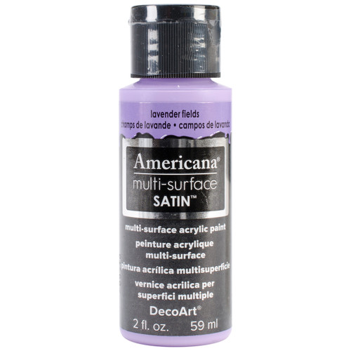 6 Pack - DecoArt Americana Multi-Surface Satin Acrylic Paint 2oz-Lavender Fields - DA5-30-30 - 766218065469