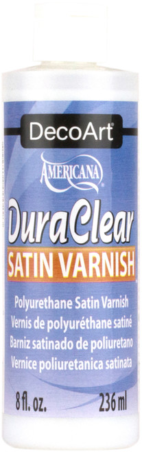 3 Pack - DecoArt Americana DuraClear Satin Varnish-8oz - DS21-9 - 766218000293