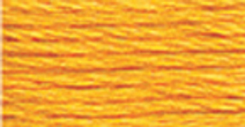 12 Pack DMC Pearl Cotton Skein Size 5 27.3yd-Light Tangerine 115 5-742 - 077540035274
