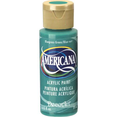 6 Pack - DecoArt Americana Acrylic Paint 2oz-Bluegrass Green-Opaque - DA-047 - 016455147306