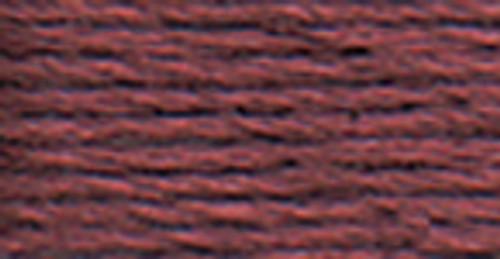 12 Pack - DMC Pearl Cotton Skein Size 5 27.3yd-Medium Dark Antique Mauve - 115 5-315 - 077540034178