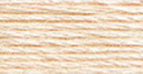 12 Pack - DMC Pearl Cotton Skein Size 3 16.4yd-Very Light Peach - 115 3-948 - 077540033317