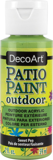 6 Pack - DecoArt Patio Paint 2oz-Sweet Pea - DCP-59 - 766218037558