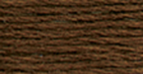 12 Pack - DMC Pearl Cotton Skein Size 3 16.4yd-Very Dark Coffee Brown - 115 3-898 - 077540032969