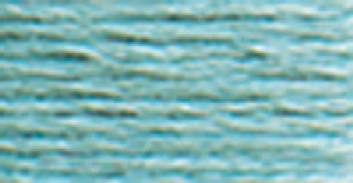 12 Pack - DMC Pearl Cotton Skein Size 3 16.4yd-Light Turquoise - 115 3-598 - 077540032013