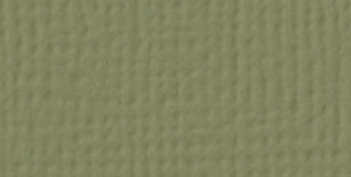 25 Pack - American Crafts Textured Cardstock 12"X12"-Olive - AM710-50 - 718813710503