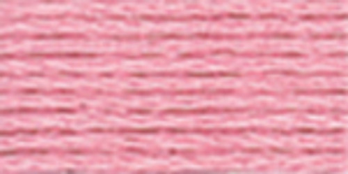 12 Pack - DMC Pearl Cotton Skein Size 3 16.4yd-Medium Pink - 115 3-776 - 077540032495