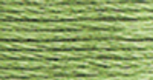 12 Pack - DMC Pearl Cotton Skein Size 3 16.4yd-Light Pistachio Green - 115 3-368 - 077540031641