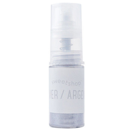 Sweetshop Edible Shimmer Dust Pump 0.14oz-Silver - 34012975