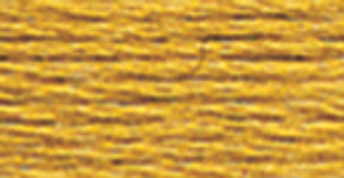 12 Pack - DMC Pearl Cotton Skein Size 3 16.4yd-Medium Old Gold - 115 3-729 - 077540032297