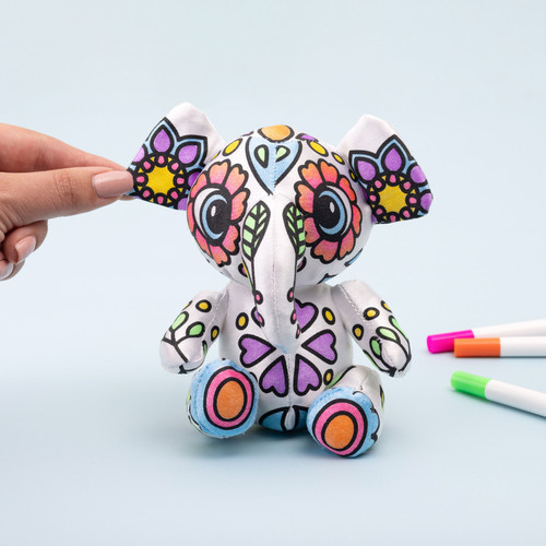 Colorbok Make It Colorful! Color Your Own Plush-Elephant - 34012332 Colorbok Make It Colorful! Color Your Own Plush-Elephant - 34012332