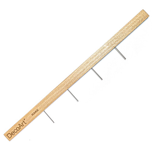 DecoArt Water Marbling Rake-17.5" - DAS259
