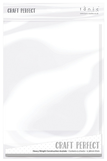 Craft Perfect Heavy Weight Acetate A4-5/Pkg - 9600E - 5060099896002