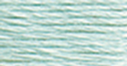 12 Pack - DMC Pearl Cotton Skein Size 3 16.4yd-Very Light Sky Blue - 115 3-747 - 077540032426