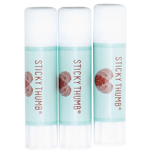 Sticky Thumb Glue Stick 3/Pkg-Permanent - 60000318