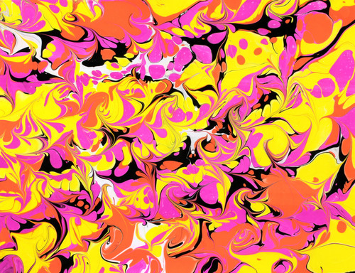 DecoArt Water Marbling Paint 2oz-Yellow - DWMP-08 DecoArt Water Marbling Paint 2oz-Yellow - DWMP-08