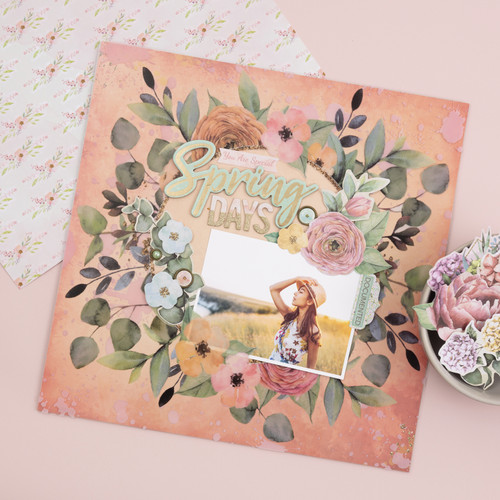 Willow & Sage Specialty Paper 12"X12"-Printed Acetate - 34013666 Willow & Sage Specialty Paper 12"X12"-Printed Acetate - 34013666