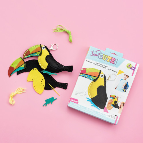 Colorbok Sew Cute! Felt Keychain-Toucan - 34004933