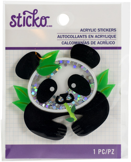 Sticko Acrylic Sticker-Panda - 5245437 - 015586972634