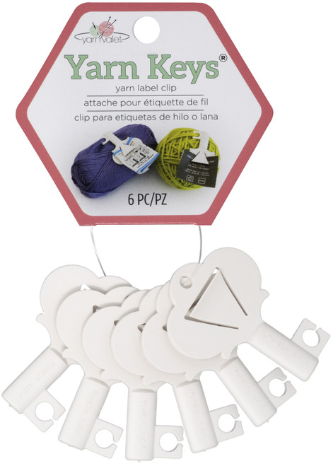 Prym The Yarn Valet Yarn Keys 6/Pkg- - 57105 - 089516571051 Prym The Yarn Valet Yarn Keys 6/Pkg- - 57105 - 089516571051
