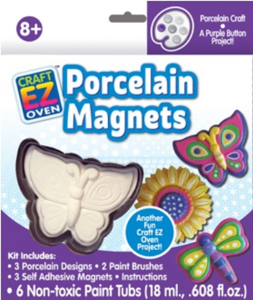 Colorbok Porcelain Magnets- - 9268 - 634621092689