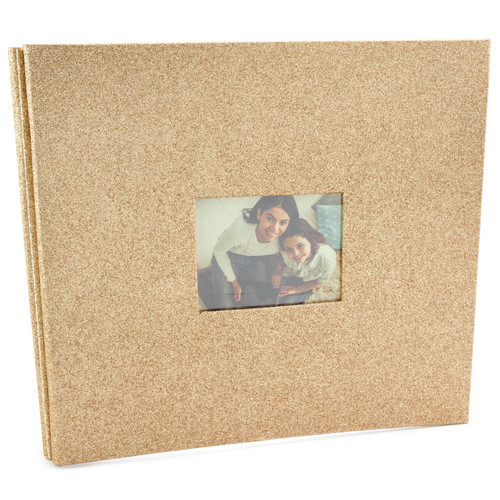 Colorbok Scrapbook Box Kit-Solid Glitter Gold - 74574PDQ Colorbok Scrapbook Box Kit-Solid Glitter Gold - 74574PDQ