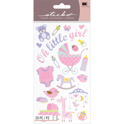 Sticko Stickers-Oh Little Girl - E5200062 - 015586960396