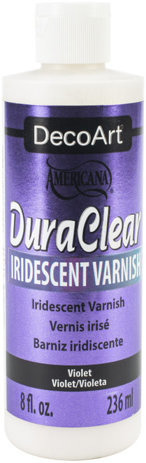 DecoArt Americana DuraClear Varnish 8oz-Iridescent Violet - DS14-142-9 - 766218117229