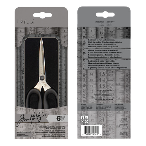 Tim Holtz Haberdashery Scissors 6"- - 2343E Tim Holtz Haberdashery Scissors 6"- - 2343E