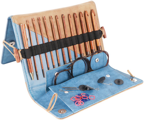 KnitPro-Ginger Interchangeable Crochet Hooks Set-Set Of 12 - Assorted Sizes - KP150305