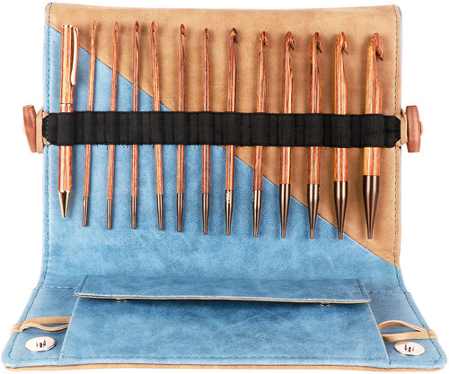 KnitPro-Ginger Interchangeable Crochet Hooks Set-Set Of 12 - Assorted Sizes - KP150305