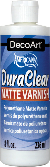 DecoArt Americana DuraClear Matte Varnish-8oz - DS60-9 - 766218019011 DecoArt Americana DuraClear Matte Varnish-8oz - DS60-9 - 766218019011