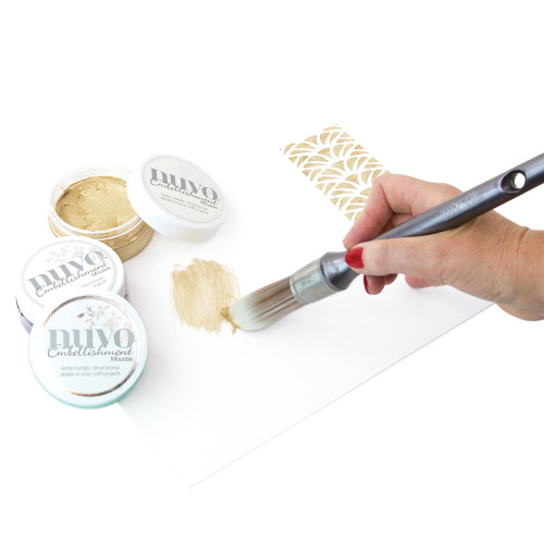 Nuvo Embellishment Mousse-Mother Of Pearl - NEM-804