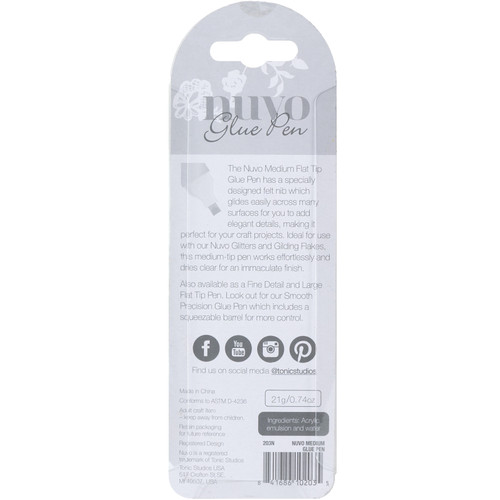 Nuvo Medium Glue Pen-21g - 203N