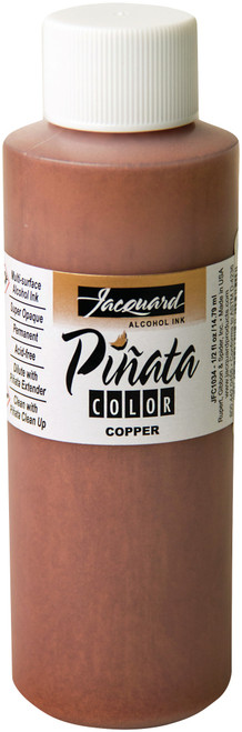 Jacquard Pinata Color Alcohol Ink 4oz-Copper - JFC4OZ-3034 - 743772032052
