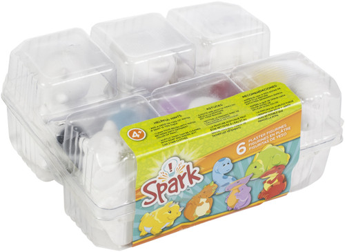 Colorbok Spark Plaster Value Pack-Dinosaur - 74207