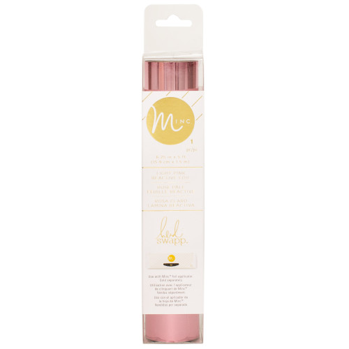Heidi Swapp Minc Reactive Foil 6"X5' Roll-Light Pink - HSFOIL6-12109 - 718813121095