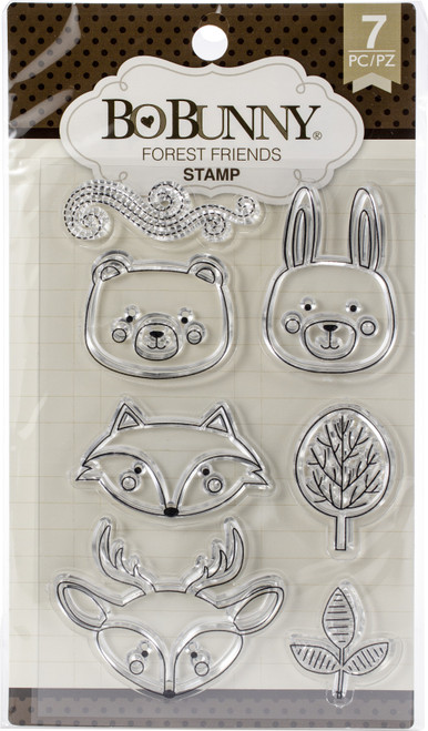 BoBunny Stamps-Forest Friends - 7310182 - 665573101822