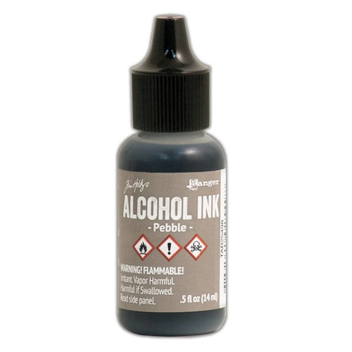 Tim Holtz Alcohol Ink .5oz-Pebble - TAL-25498 - 789541025498