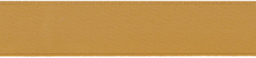Offray Single Face Satin Ribbon 5/8"X18'-Old Gold - 1017 5/8-690 - 079856980613