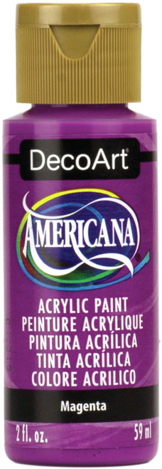 DecoArt Americana Acrylic Paint 2oz-Magenta - DA-368 - 766218109927