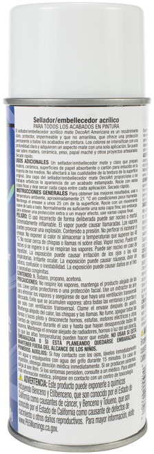 DecoArt Americana Acrylic Sealer/Finish Aerosol Spray 12oz-Matte - AS-13-7 DecoArt Americana Acrylic Sealer/Finish Aerosol Spray 12oz-Matte - AS-13-7